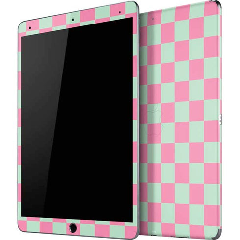 Watermelon Checkered iPad Skins