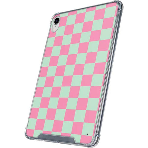 Watermelon Checkered iPad 11th Gen (2025) Clear Case