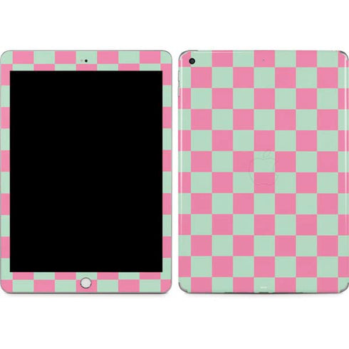Watermelon Checkered Apple iPad Skin