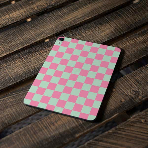 Watermelon Checkered Apple iPad Pro Skin