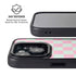 Watermelon Checkered iPhone 15 Kickstand Case
