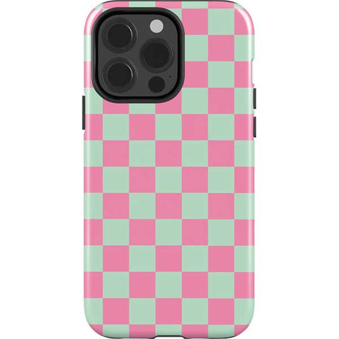 Watermelon Checkered iPhone 15 Pro Impact Case