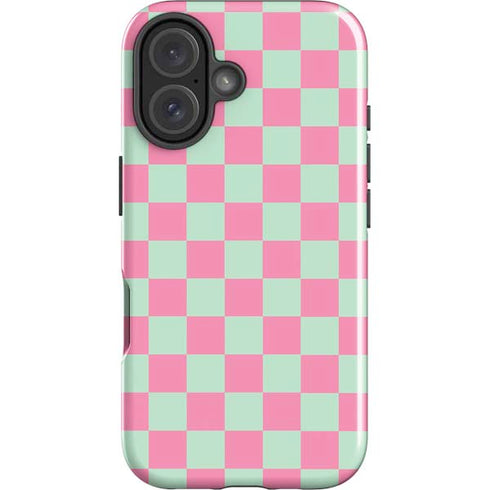 Watermelon Checkered iPhone 16 Impact Case