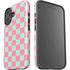 Watermelon Checkered iPhone 16 Plus Impact Case
