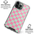 Watermelon Checkered iPhone 16 Pro Max Clear Case