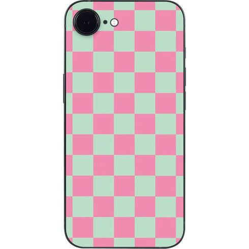 Watermelon Checkered iPhone 16e Skin