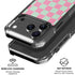 Watermelon Checkered iPhone 18 Pro Clear Case