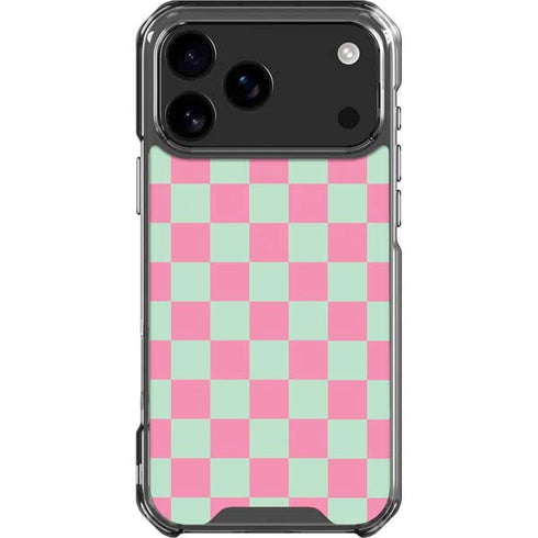 Watermelon Checkered iPhone 18 Pro Max Clear Case