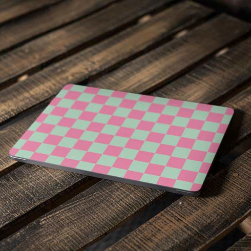 Watermelon Checkered Apple MacBook Air Skin