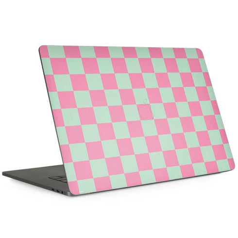 Watermelon Checkered MacBook Skins