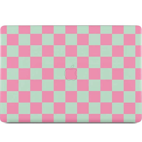 Watermelon Checkered MacBook Skins