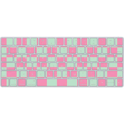 Watermelon Checkered Magic Keyboard Skin