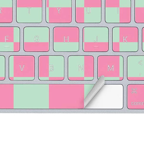 Watermelon Checkered Magic Keyboard Skin