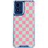 Watermelon Checkered Moto G 5G (2024) Clear Case