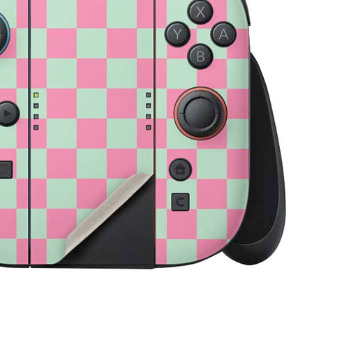Watermelon Checkered Nintendo Switch 2 (2025) Joy-Con Controller Skin