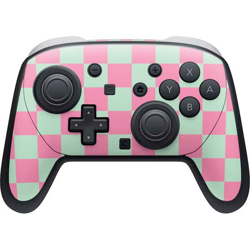 Watermelon Checkered Nintendo Switch 2 (2025) Pro Controller Skin