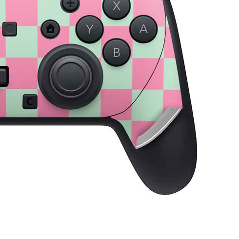 Watermelon Checkered Nintendo Switch 2 (2025) Pro Controller Skin