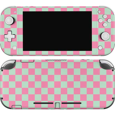 Watermelon Checkered Nintendo Skins