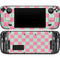 Watermelon Checkered Steam Deck Handheld Gaming Computer OLED Skin