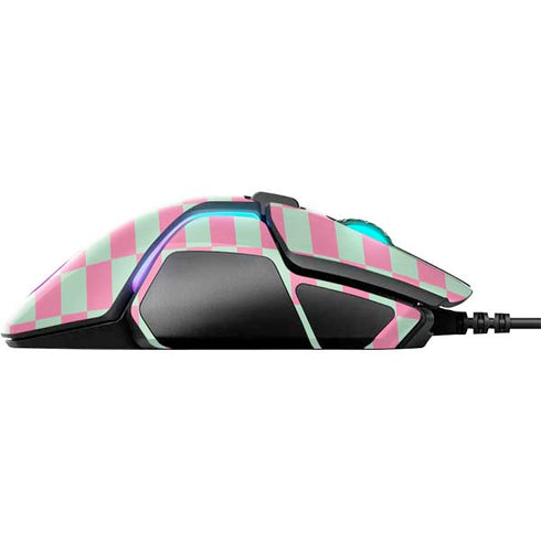 Watermelon Checkered SteelSeries Rival 600 Gaming Mouse Skin