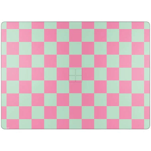 Watermelon Checkered Surface Laptop 7 13.8in Skin