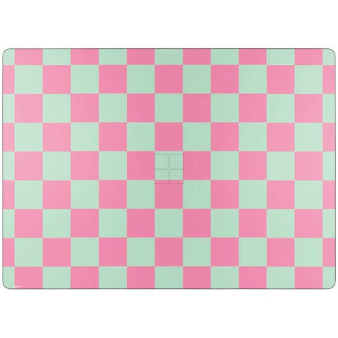Watermelon Checkered Surface Laptop 7 15in Skin