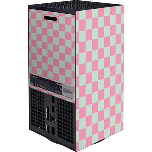 Watermelon Checkered XBox Series X Digital Edition Bundle Skin
