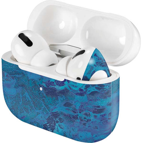 RealTree WAV3 Blue Camo AirPods Skins