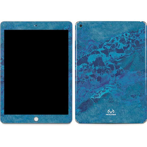 RealTree WAV3 Blue Camo Apple iPad Skin