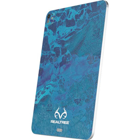 RealTree WAV3 Blue Camo iPad Pro 13in M4 (2024) Skin