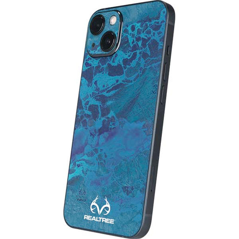 RealTree WAV3 Blue Camo iPhone Skins