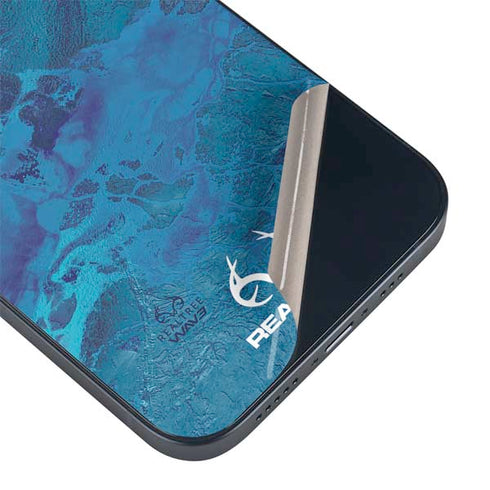 RealTree WAV3 Blue Camo iPhone Skins