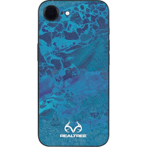 RealTree WAV3 Blue Camo iPhone 16e Skin