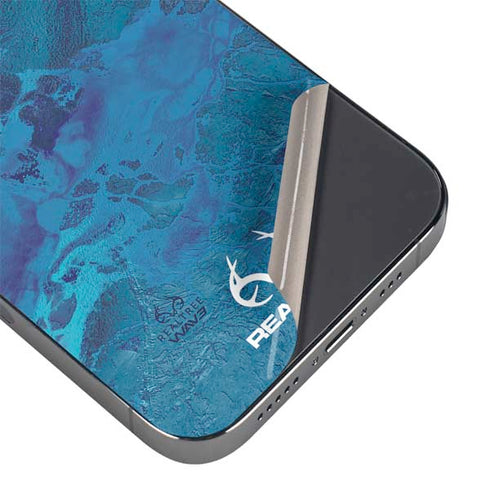 RealTree WAV3 Blue Camo iPhone 16e Skin