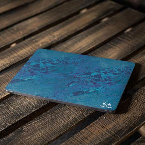 RealTree WAV3 Blue Camo Apple MacBook Air Skin