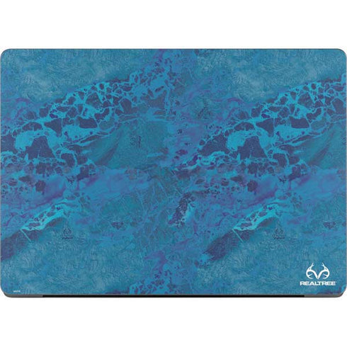 RealTree WAV3 Blue Camo Apple MacBook Pro 14-inch Skin