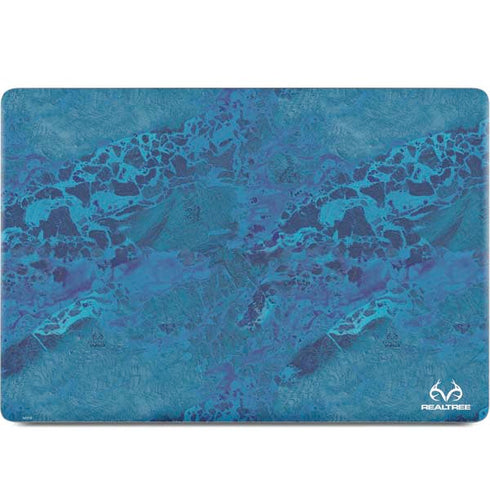 RealTree WAV3 Blue Camo MacBook Skins