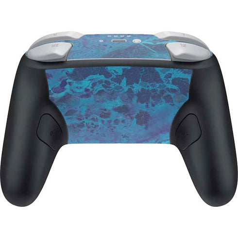 RealTree WAV3 Blue Camo Nintendo Switch 2 (2025) Pro Controller Skin