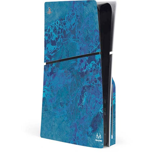 RealTree WAV3 Blue Camo PlayStation PS5 Skins