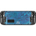 RealTree WAV3 Blue Camo Steam Deck Handheld Gaming Computer OLED Skin