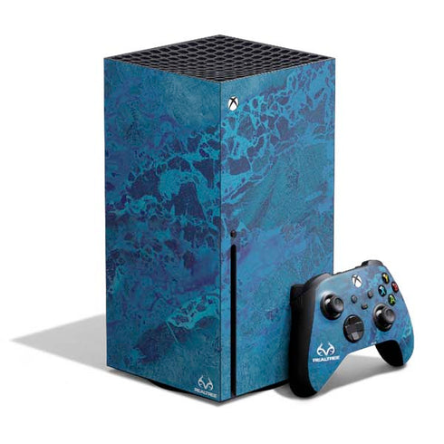 RealTree WAV3 Blue Camo Xbox Series X Skins