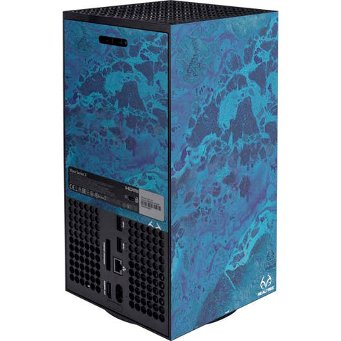 RealTree WAV3 Blue Camo XBox Series X Digital Edition Bundle Skin