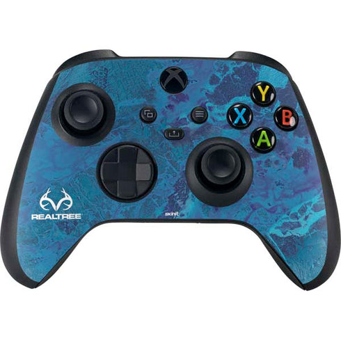 RealTree WAV3 Blue Camo XBox Series X Digital Edition Bundle Skin