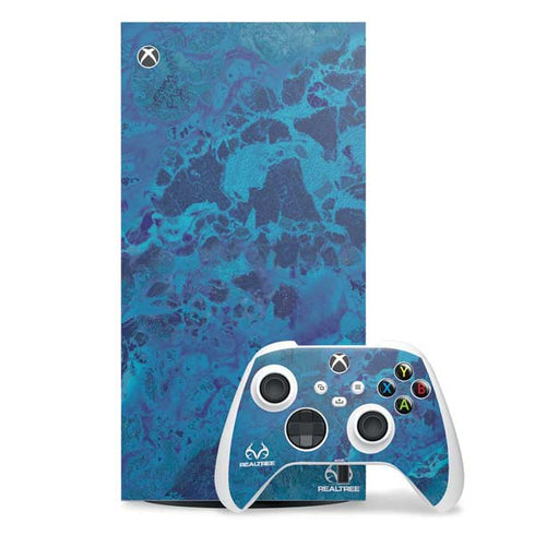 RealTree WAV3 Blue Camo Xbox Series X Skins