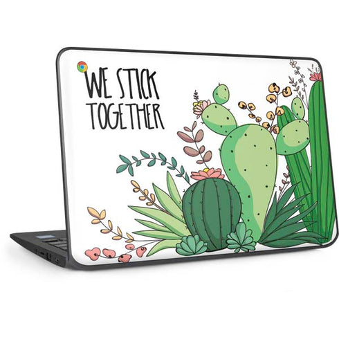 We Stick Together HP Chromebook Skin