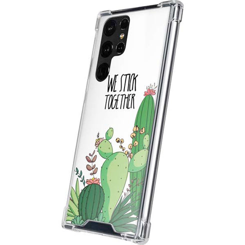 We Stick Together Galaxy S23 Ultra Clear Case