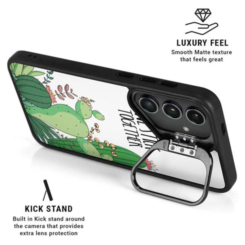 We Stick Together Galaxy S24 Plus Kickstand Case