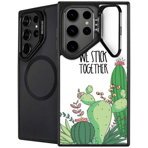 We Stick Together Galaxy S25 Ultra Kickstand Case