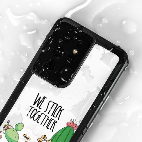 We Stick Together Galaxy S24 Ultra Waterproof Case