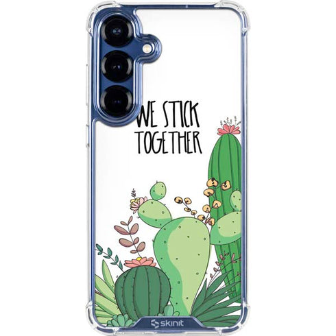 We Stick Together Galaxy S25 Plus Clear Case